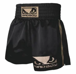 Bad Boy Muay Thai Shorts Nero-Oro