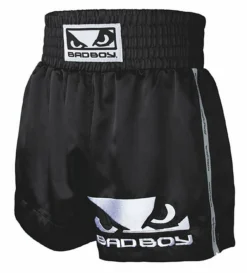 Bad Boy Muay Thai Shorts Nero-Bianco