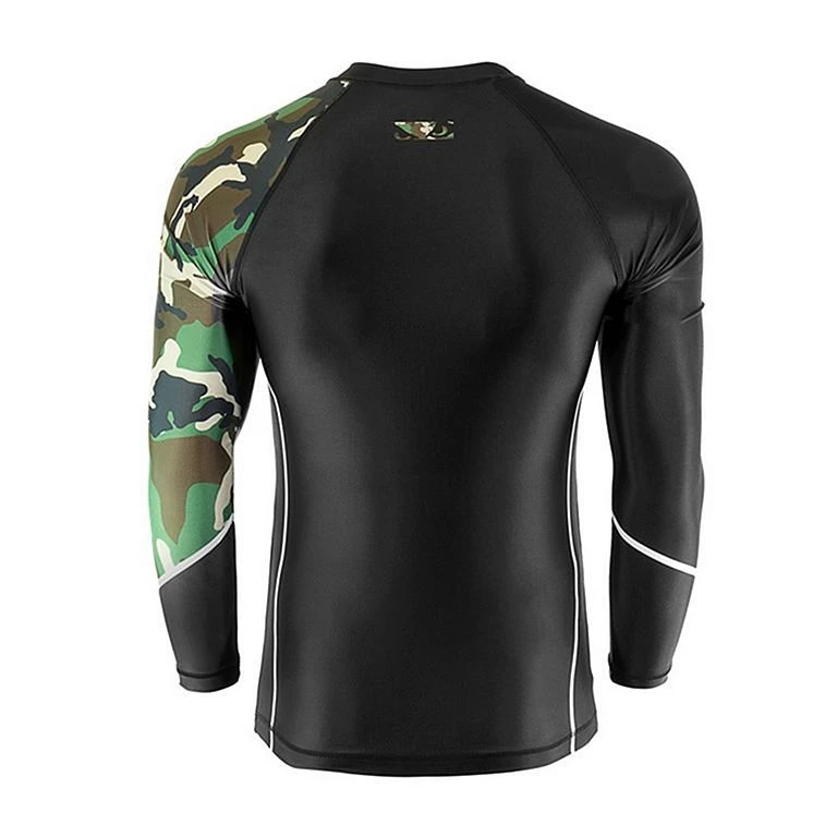 Bad Boy Soldier Rashguard Nero-Verde - immagine 3