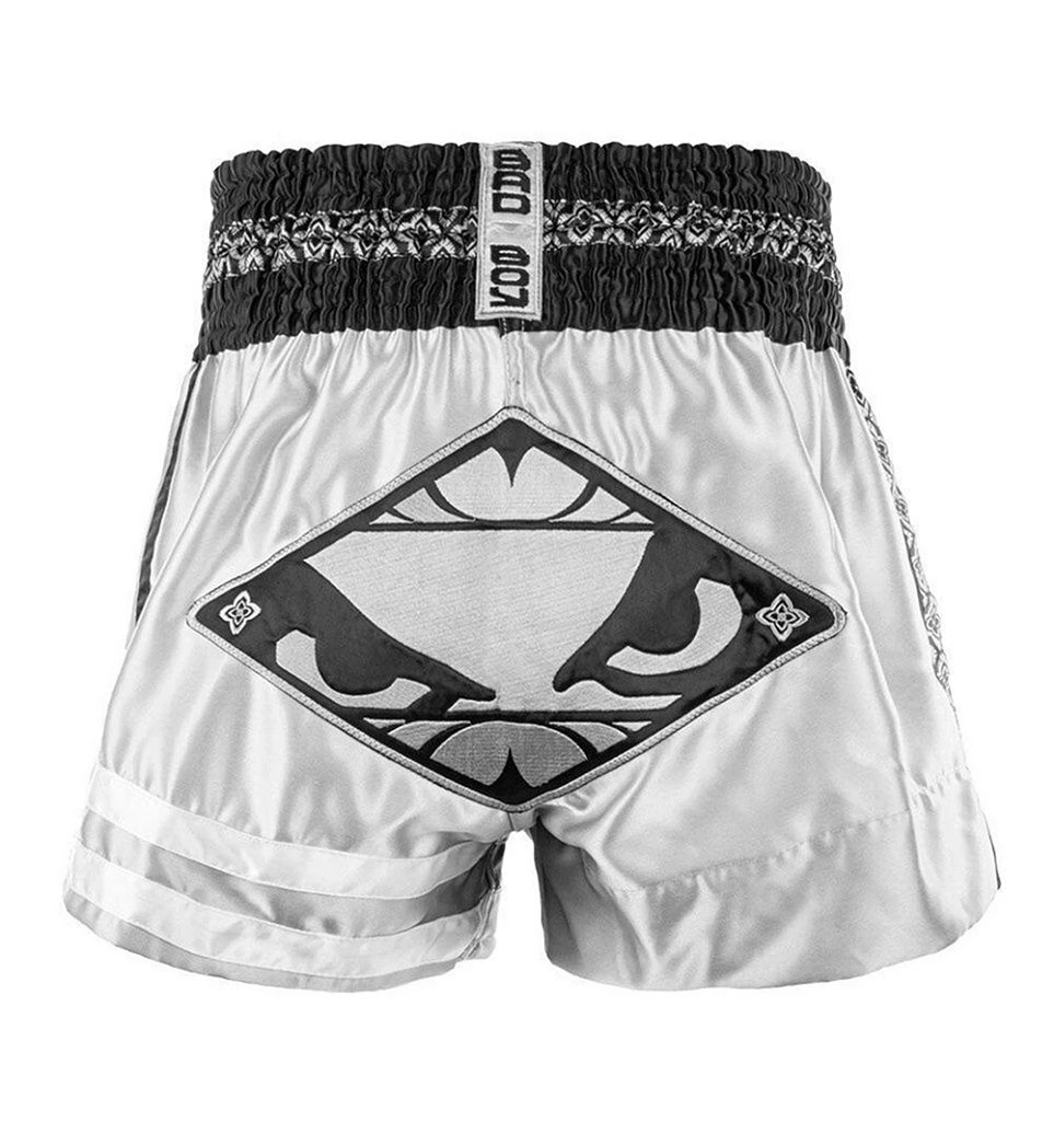 Bad Boy Tii Sok Muay Thai Shorts Grigio-Nero - immagine 3