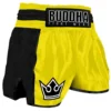 Buddha Muay Thai Short Retro Premium Giallo