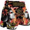 Buddha Pantalon Muay Thai Kick Boxing European Geisha Nero