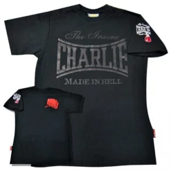 Charlie Boxing Black T-shirt Nero