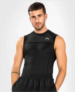 Venum G-Fit Air Rashguards Sleeveless Nero