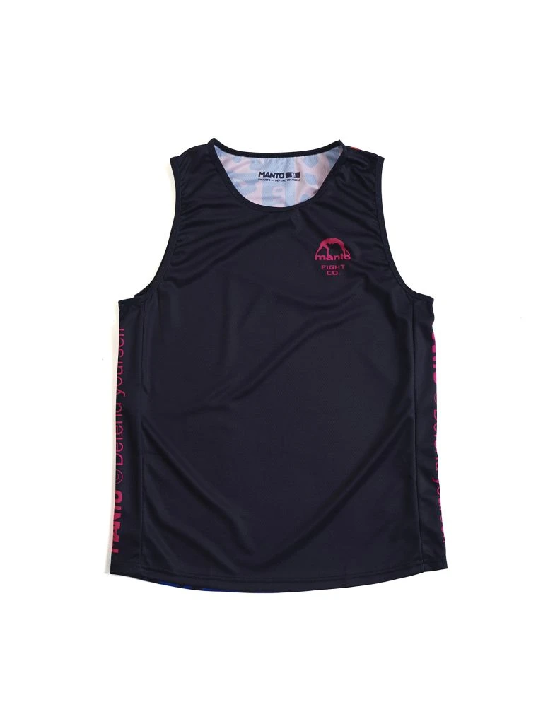Manto Training Tank Top LEOPARD Nero