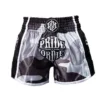Pride Or Die Reckless Urban Camo Muay Thai Shorts Nero-Bianco