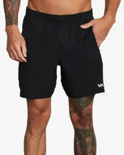 RVCA YOGGER IV SHORT Nero