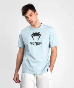 Venum Classic T- Shirt Celeste-Nero
