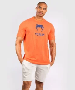 Venum Classic T- Shirt Arancione-Navy Blu