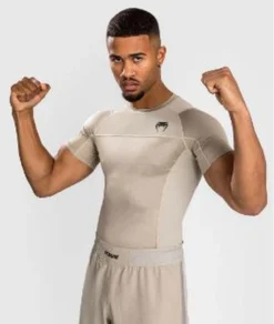 Venum G-Fit Air Rashguards S/S Marrone