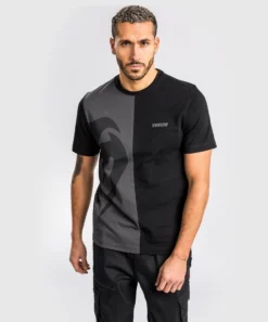 Venum Giant Splitx T-Shirt Nero-Grigio