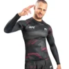 Venum UFC Authentic Fight Week 2.0 Rashguard Long Sleeves Nero-Rosso