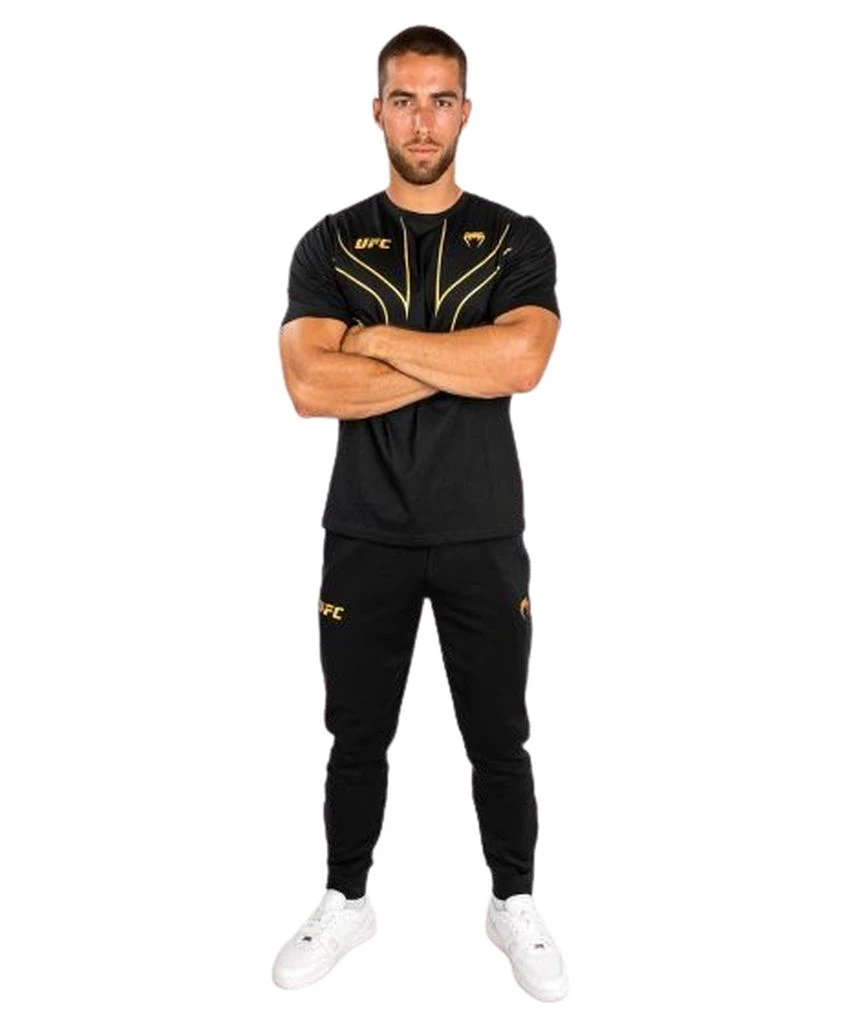Venum UFC Fight Night 2.0 Replica Mens Tshirt Nero-Oro
